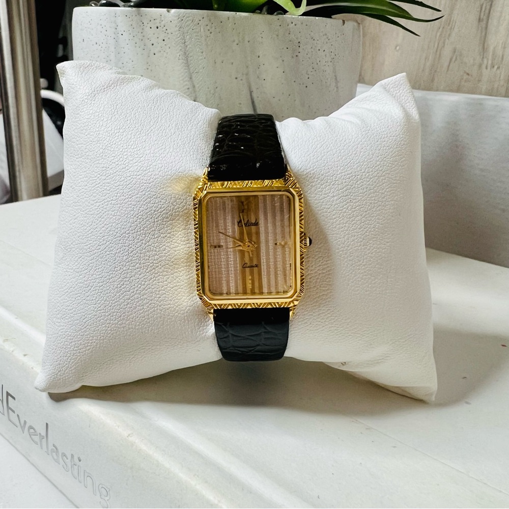 Calinda Brown & Gold Watch